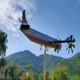 thumbnail image 5 of B29 Garden Plane, Metal Windmill, Garden Decoration, Wind Chime, for Outdoor Garden, Patio, Lawn, Patio, Landscape Decoration, 5 of 5