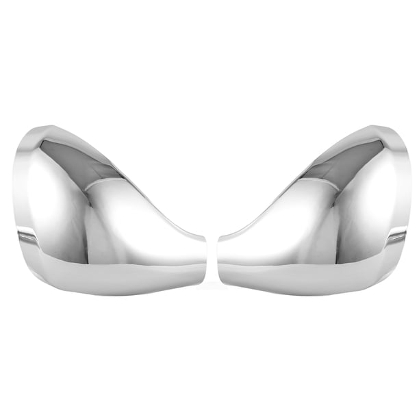 cubierta de espejo retrovisor Plata, 2 piezas de cubierta de espejo retrovisor de coche, Cubierta del espejo retrovisor cubierta de espejo de puerta de Material ABS reemplazo para 207 308 2006‑2014