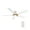 White/Gold, variant on Smaair 52" 5-Blade 10 Speed Reversible DC Motor Smart Indoor Ceiling Fan with Dim LED Lights and Remote