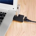 thumbnail image 4 of facefd Ultra Compact USB 2.0 3 Ports USB Hub Splitter Haute Vitesse pour Ordinateur Portable PC USB Lecteurs Flash Clavier Souris, 4 of 4