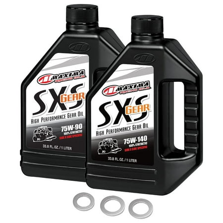 Tusk Drivetrain Oil Change Kit with Maxima Oil For Can-Am Commander 1000 2011-2013