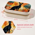thumbnail image 5 of Kangaroo Velvet Portable Storage Box with Removable Compartment, Gift: Jewelry Stand, Display Case, Necklace Holder, 5 of 7