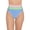 Periwinkle, variant on Womens Juniors Colorblock Nylon Swim Bottom Separates