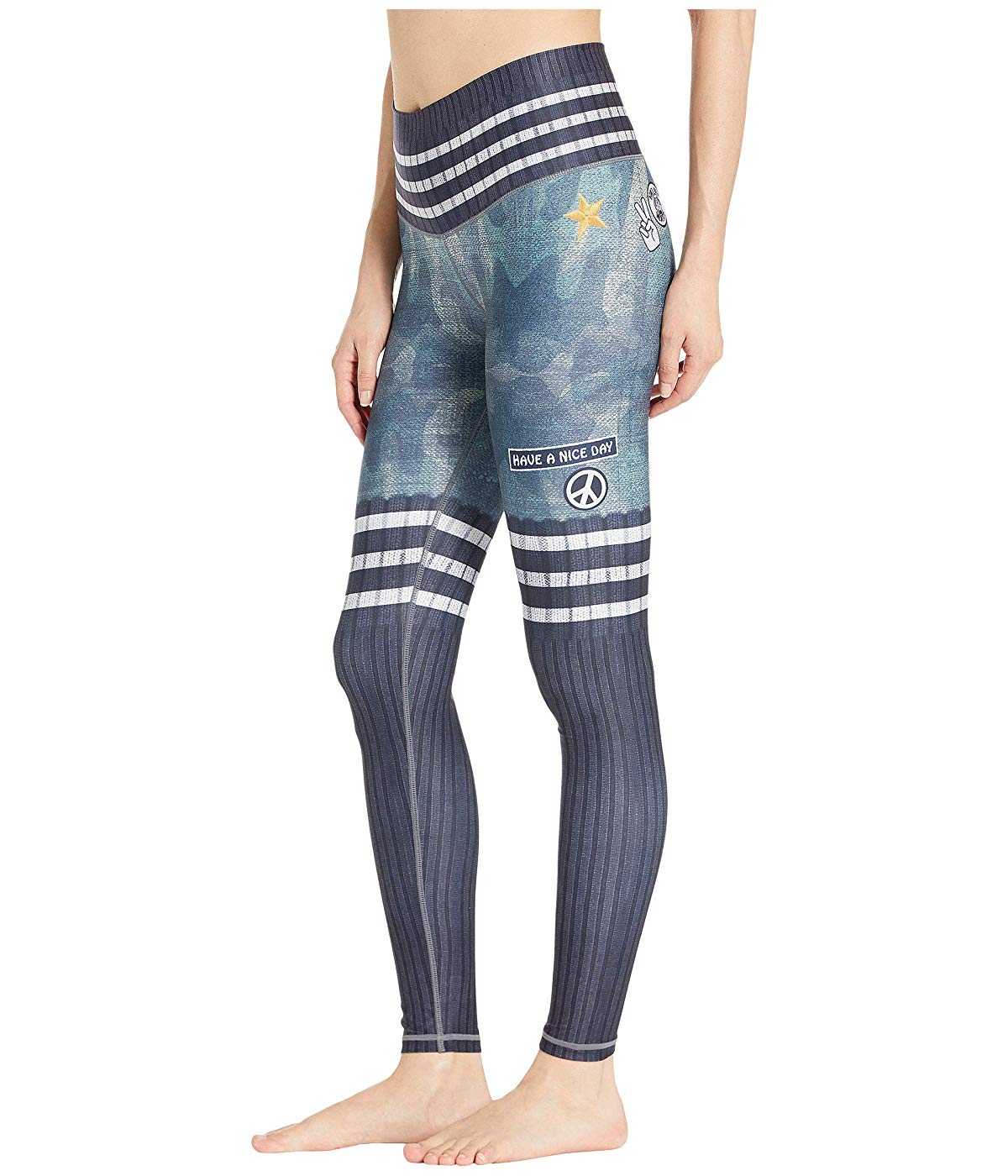 Niyama Sol Jane Leggings Navy Camo 