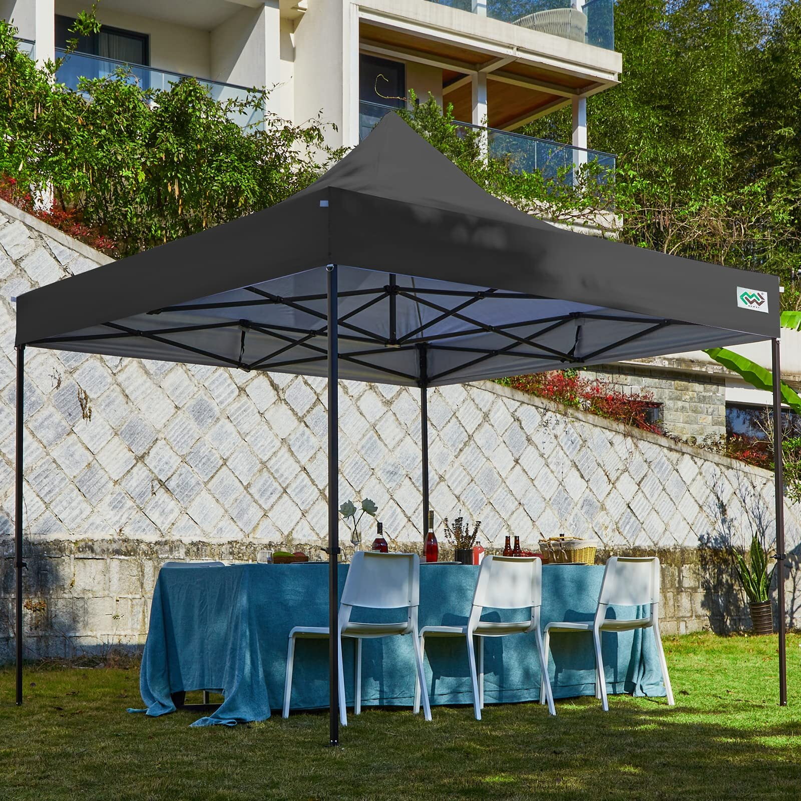Wulful Upgraded Pop Up Canopy Tent 10x10FT, Heavy Duty Outdoor Canopy W