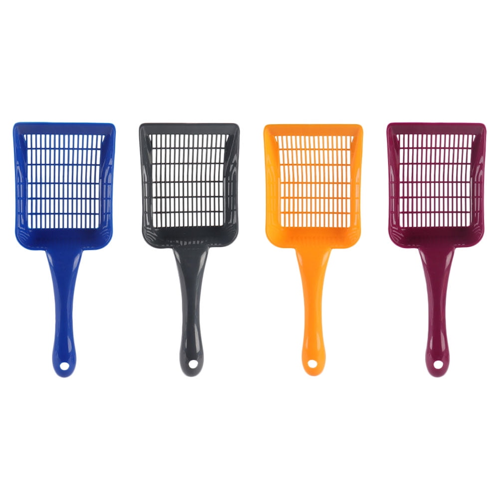 Hemoton 4Pcs Cat Litter Scoops Useful Cat Litter Shovel Cat Litter