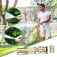 thumbnail image 2 of Garden Hose Nozzle, Outdoor Garden Faucet Brass Hose Connector Adapter Fitting Brass Nozzle, 2 of 9