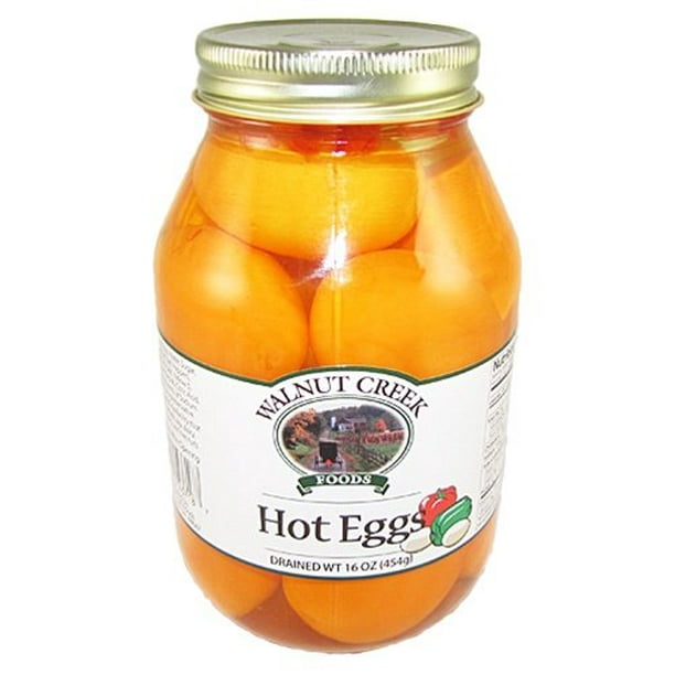 Walnut Creek Foods Ready to Eat USA Made Amish Hot Eggs 32 Oz Walmart