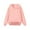 Pink, variant on Mercatoo Kids Boys Girls Solid Classic Hoodies Soft Hooded Pullover Sweatshirts for Children Basic Cotton Hoodie School Tops