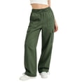 thumbnail image 5 of Gytharion Women's Plus Size Solid Color Cargo Pants Straight Leg Casual Trousers with Pockets Casual Athletic Work Pants, 5 of 8