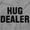 Sport Grey, variant on Hug Dealer Cute Hugging Kindness Pun Plus Size Crewneck Graphic Tee Shirt Brisco Brands 5X