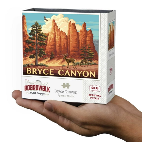 Bryce Canyon Natl. Park by Boardwalk - Personal Puzzle - 9x11 210 pc
