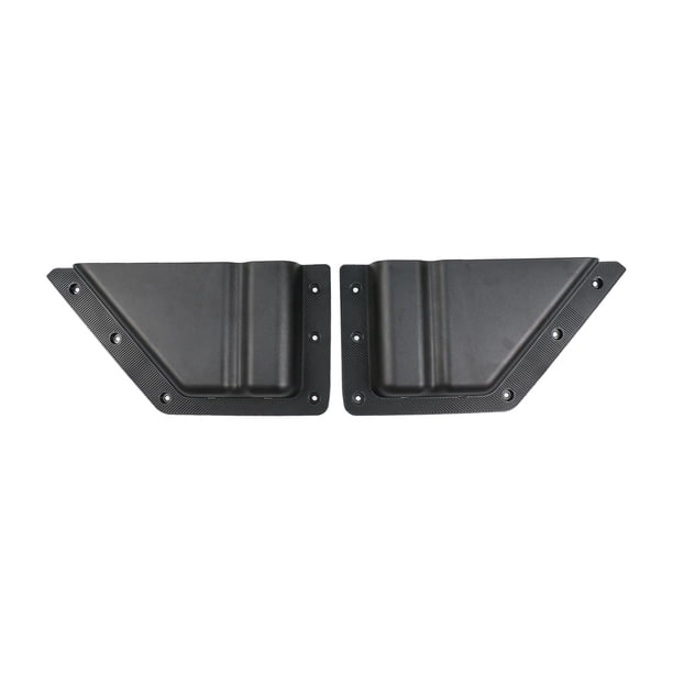 2 piezas de bolsillo para caja de almacenamiento lateral de puerta de automóvil, piezas resistentes para la parte delantera de Ford Bronco Puerta principal