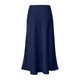 thumbnail image 5 of Falda acampanada de satén con cintura alta y elástico para mujer - S-XL, 5 of 5