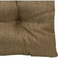 thumbnail image 6 of Klear Vu Gripper Overstuffed Universal Non-Slip Dining Chair Cushions for Kitchen Decor or Office Use, U-Shaped Skid-Proof Seat Pad, 17x17 Inches, 2 Count, Gold, 6 of 6