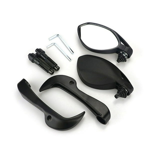 Speravity Espejos de manillar, espejo retrovisor Universal, Reflector trasero, reemplazo de acero inoxidable para KTMDUKE125/200/250/390 RC390 Accesorios para motos