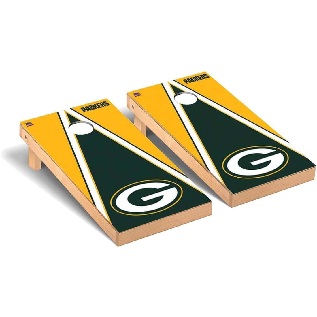 QUALITY SET OF 8 GREEN BAY PACKERS CORNHOLE BAGS 