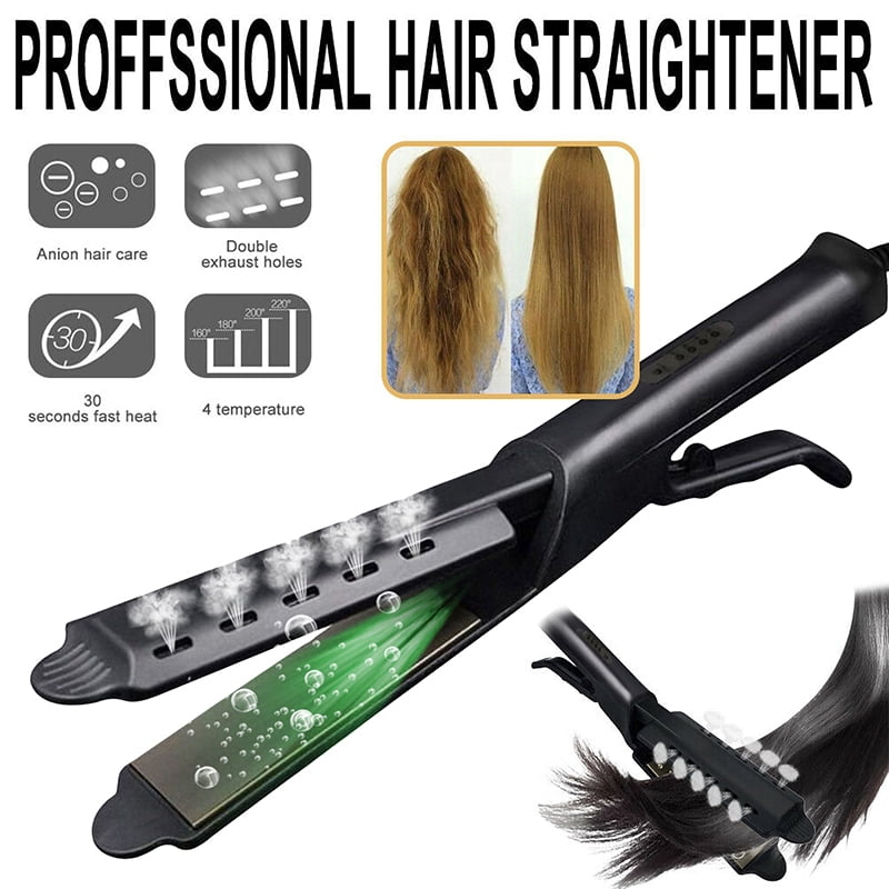 professional hair steamer flat iron
