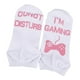 thumbnail image 2 of Calcetines tobilleros Salvador Slipper Socks de algodón blanco + rosa, 2 of 7