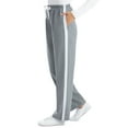 thumbnail image 2 of Collections Etc Womens Soft and Comfy Drawstring Pull-On Side Stripe Jogger Knit Pants, 2 of 9