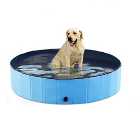 Fuloon PVC Pet Swimming Pool Portable Foldable Pool Dogs Cats Bathing Tub Bathtub Wash Tub Water