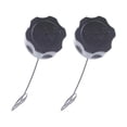 thumbnail image 1 of LOVIVER 2 Pieces Fuel Tank Gas Cap Fuel Oil Replacement Tank Cover Petrol Filler Cap for, 1 of 8