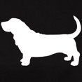 thumbnail image 3 of CafePress - Basset Hound Women's Dark T Shirt - Women's Traditional Fit Dark T-Shirt, 3 of 4