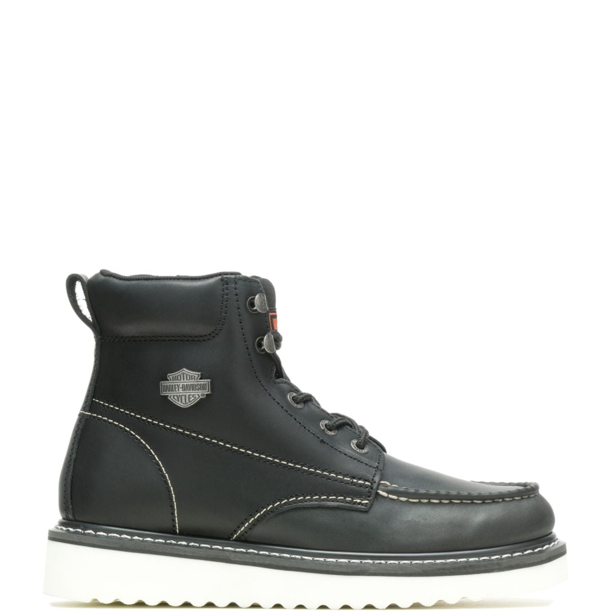 Harley Davidson Men’s Beau Boots size 8.5 Harley-Davidson Beau D93858 Mens Gray Leather Zipper  main image 2