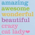 thumbnail image 2 of CafePress - Crazy Cat Lady Body Suit - Long Sleeve Cotton Baby Bodysuit, 2 of 4