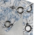 thumbnail image 4 of Ambesonne Grommet Curtain, , 50"x120", Pale Sky Blue White, 4 of 5