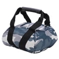 thumbnail image 4 of Bolsa de arena para levantamiento de pesas, tela Oxford 900D, bolsa de arena para Fitness con mango de goma para ejercicio en casa, Fitness, camuflaje, azul YUNYI BRAND Deportes, 4 of 8