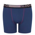 thumbnail image 3 of Sloggi Men Boxer Shorts Cotton Blend Blue S, 3 of 7