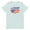 Heather Prism Ice Blue, variant on Patriotic USA-Loves Design Sunglasses Shirt (Heather Mint, M)