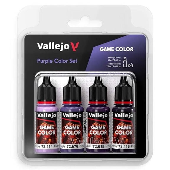 Vallejo Game Color Paint Set, Purple