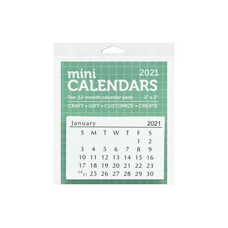 Mini Tear-Off Calendar 3X2" 10 Sets 2022 | Walmart Canada