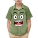 thumbnail image 1 of Las Niñas Serán Niñas Bruja Camisa Linda Impresión con Bolsillo Camisa de Manga Corta Casual para los Niños Camisa de Vestido de Manga Corta, 1 of 8