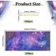 thumbnail image 2 of 100 bolsas de celofán con temática de galaxia, con motivos espaciales, para regalo, con lazos giratorios y diseño de estrellas y planetas., 2 of 9