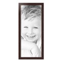 thumbnail image 2 of ArtToFrames 11" x 27" Walnut Picture Frame, 11x27 inch Brown MDF Poster Frame (WOM-4106), Pack, 2 of 8