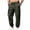 Army Green, variant on Men Windproof Ripstop Outdoor Cargo Pants Multi Secure Pockets Industrial Work Trousers S-3XL