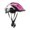 Rose Red, variant on DYNWAVECA Kids Helmet Skating Helmet Shock Absorbing Portable Skateboard Helmet Cycling Helmet for Skateboarding Roller Skating Light Blue