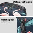 thumbnail image 4 of Flamingo USB Organizer Oxford Cloth Waterproof Charger Phone Case Hard Drive Bags USB Case Bag 5.9x9.44x3.14 in Digital Product Storage Organizer, 4 of 6