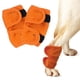 thumbnail image 4 of 2 rodilleras ajustables para mascotas, soporte para patas de perro, protectores de codo para perros Naranja L, 4 of 9