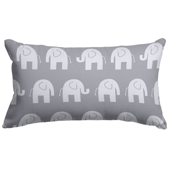 Majestic Home Goods Decorative Gray Ellie Small Pillow