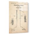 thumbnail image 2 of Epic Art 'Hockey Stick Blueprint Patent Parchment,' Acrylic Glass Wall Art, 16"x24", 2 of 3