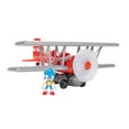 thumbnail image 2 of Sonic Tornado Biplane 2.5 inch Action Figure Playset with Sounds and Motorized Propeller, 2 of 17