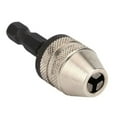 thumbnail image 4 of Chuck Adapter 1/4 Fast Change Hex Shank Push Back Reducing 3 Jaw for Drill Bit Electric Grinder 0.3‑3.6mm, 4 of 12