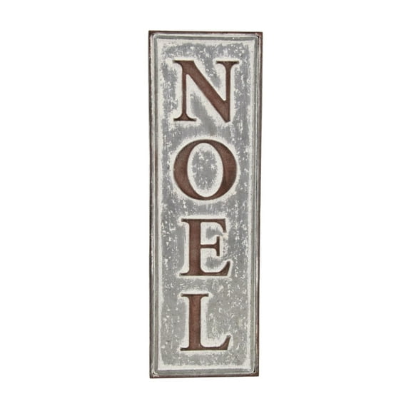 Cheungs Farmhouse Style "Noel", Vertical Wall Sign