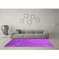 thumbnail image 3 of Ahgly Company Indoor Square Oriental Pink Industrial Area Rugs, 3' Square, 3 of 4