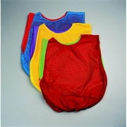 Sportime 004343 Dub-L-Scrim Pinnie, Youth, Elastic Waist Band, Yellow & Violet