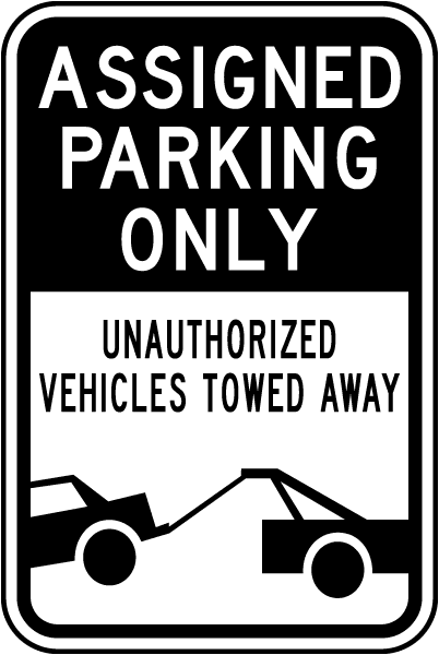 CGSignLab Modern Block Premium Brushed Aluminum Sign Vehicles Will Be Towed 5-Pack 24x6